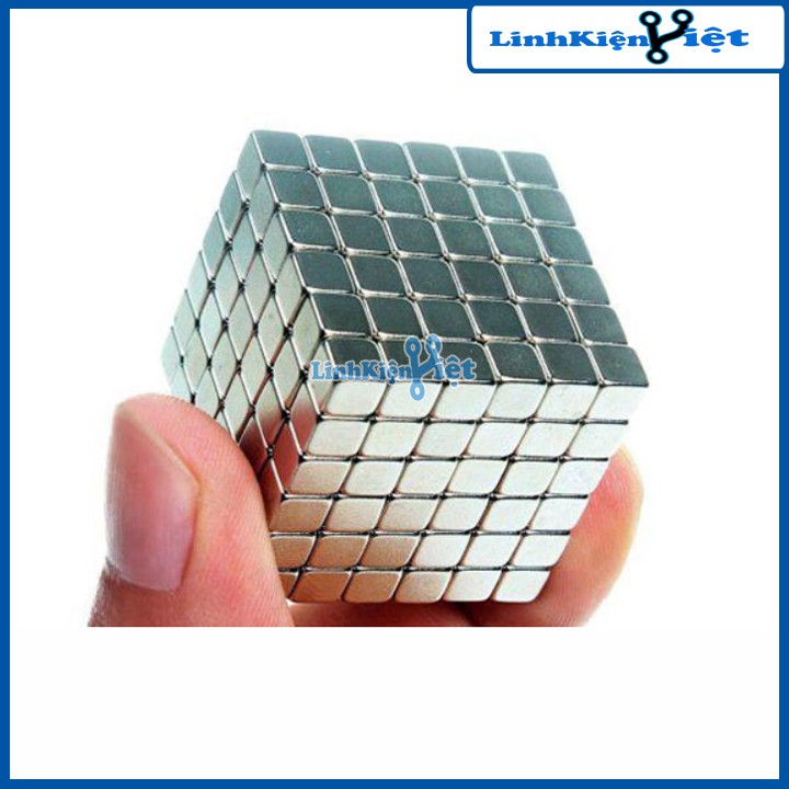 Nam Châm Đất Hiếm Vuông Nhiều Kích Thước - 1 Viên