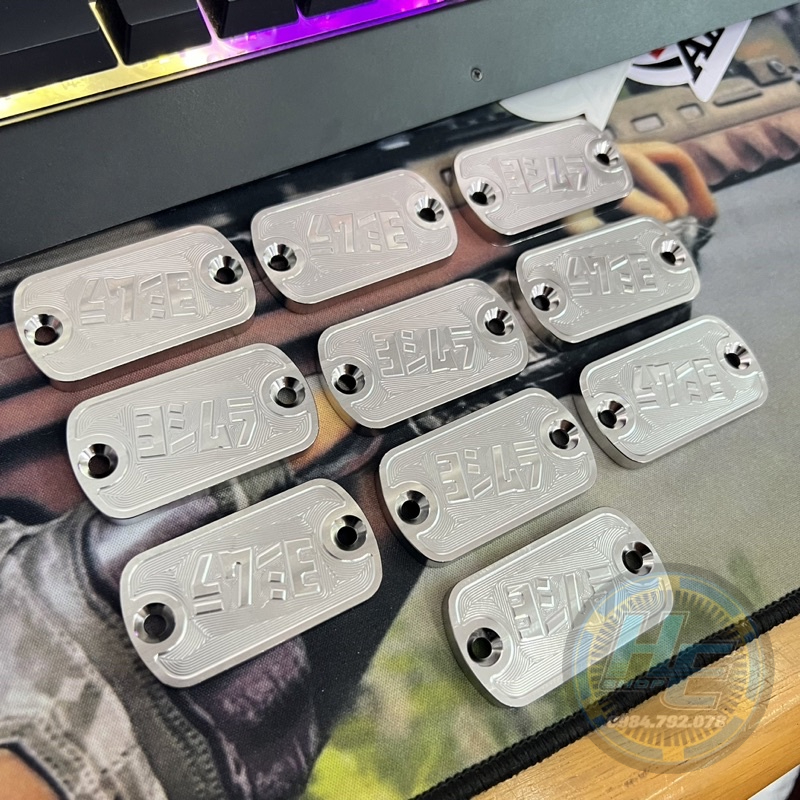 Nắp Tay Thắng Vario 2018 Inox 304 CNC