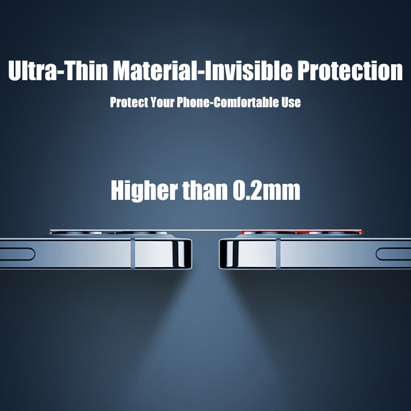 Set 4 Kính Cường Lực Bảo Vệ Camera Sau Cho iPhone 14 14 Plus Pro Max