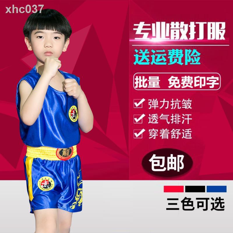 Sanda Bộ Đồ Tập Boxing / Muay Thai Chất Lượng Cao