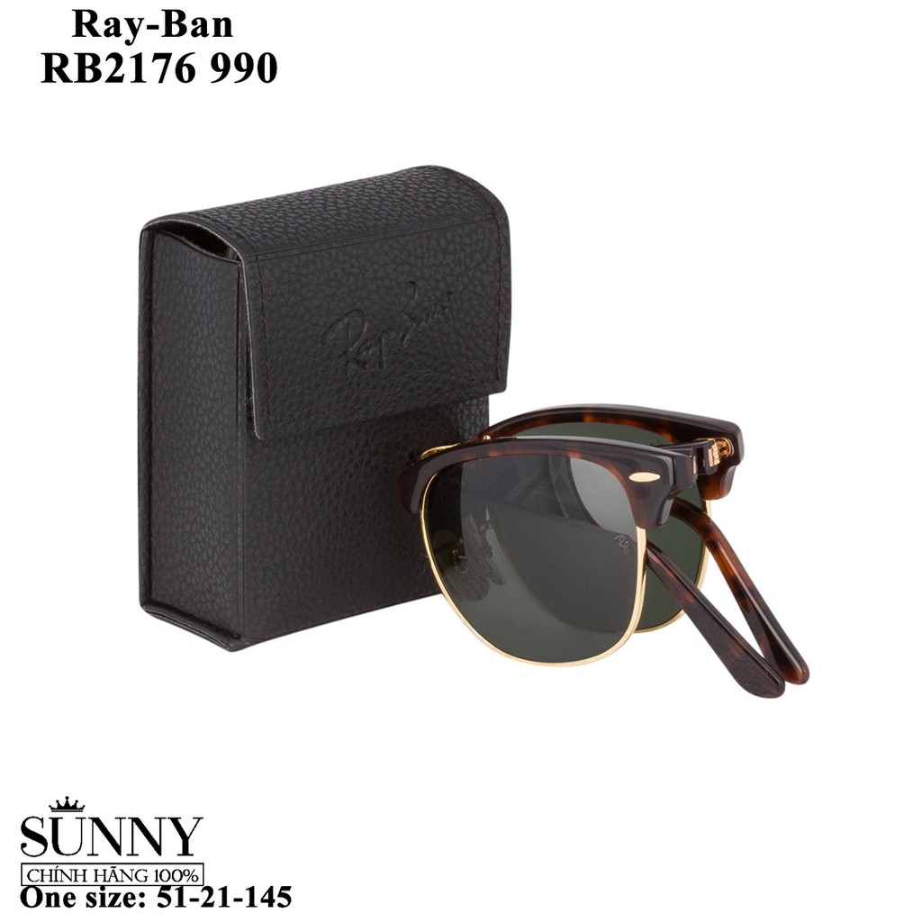 RB2176 990 - kính mát nam nữ RayBan chính hãng, bảo hành toàn quốc, thiết kế dễ đeo bảo vệ mắt