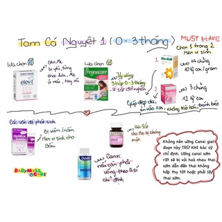 PREGNACARE PLUS OMEGA-3 mẹ bầu 0-3m