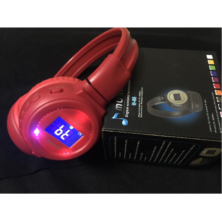 Tai nghe Bluetooth N65-BT,tai nghe chụp tai - có đèn led  (Radio, Microsd, DJ,..FM) âm thanh siêu bass cực chuẩn