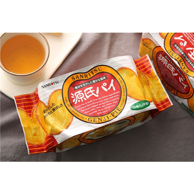 [Bánh kẹo tết]Bánh bướm Sanritsu Genji Pie gói nhỏ 183gr