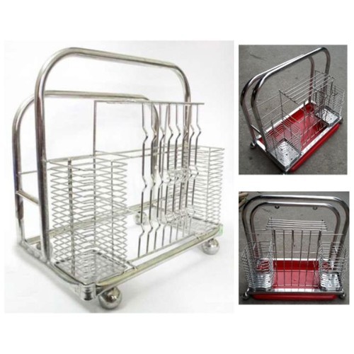 Kệ để dao thớt đũa inox xịn