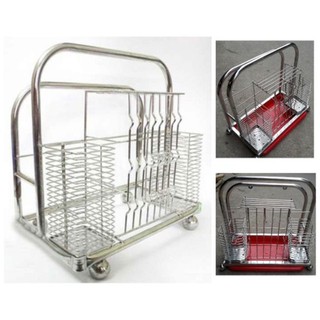 Kệ để dao thớt đũa inox xịn