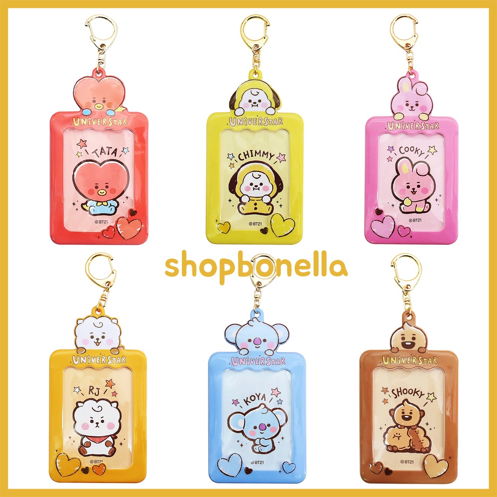 Hộp Đựng Ảnh BT21 / Chủ Thẻ Ảnh / Thẻ Ảnh / Tải Tải Toper / CHIMMY/ TATA / COOKY /BTS