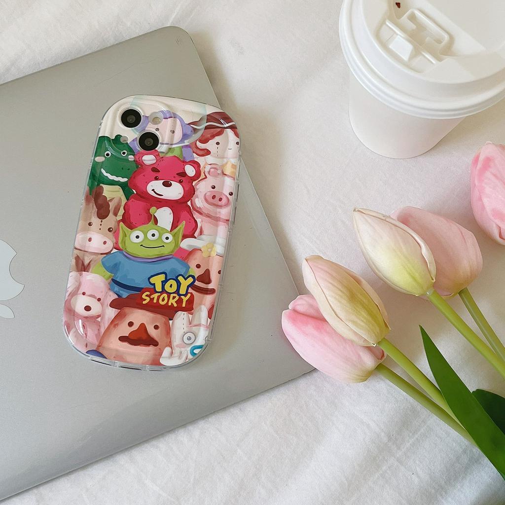 Ốp Điện Thoại Chống Sốc Họa Tiết Gấu Dễ Thương Cho iPhone 14Promax / 14Pro / 14 / 13 / 12 / 11