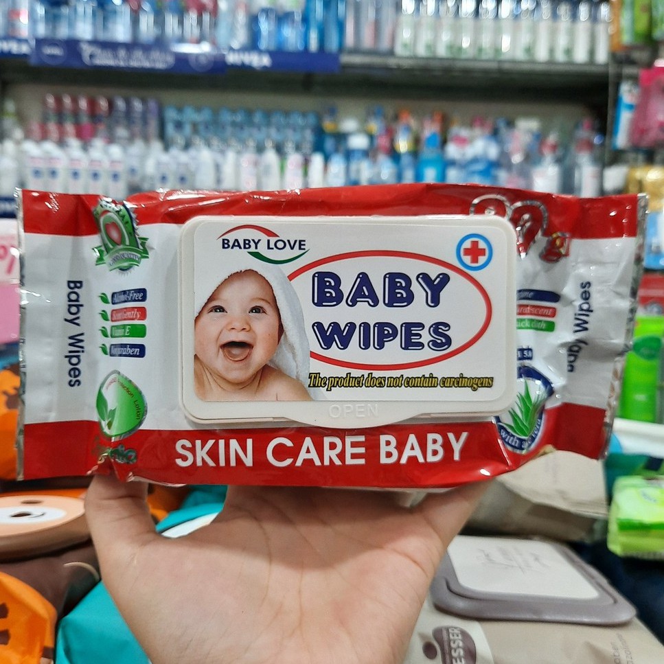 Khăn ướt cao cấp Baby Wipes 80 tờ