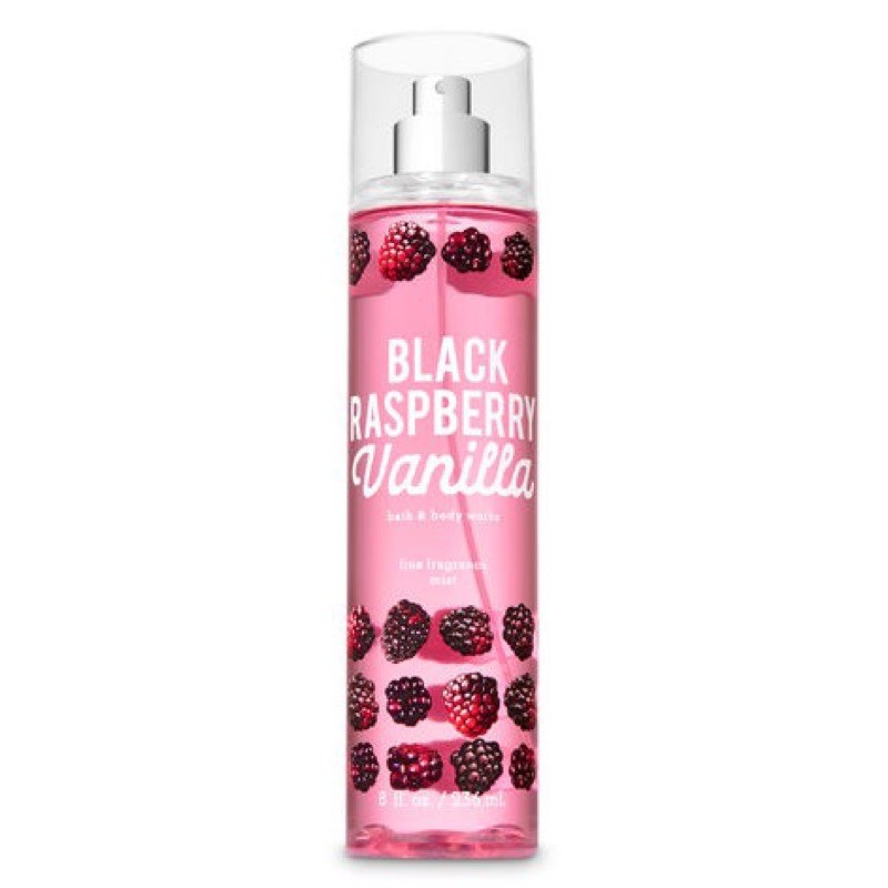 Xit thơm BBW Black Raspberry Vanilla 236ml.