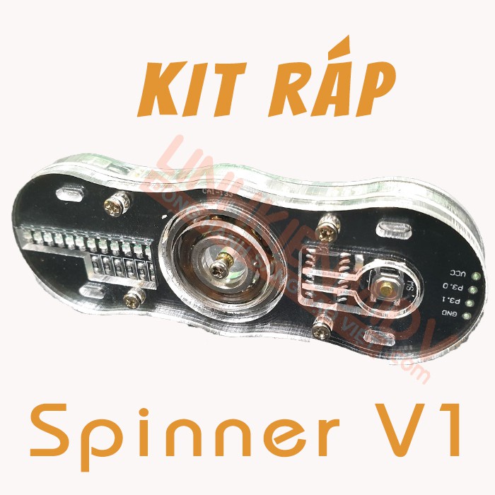 KIT ráp Spinner 2 cánh có LED (V1) - Kênh Sáng tạo .COM