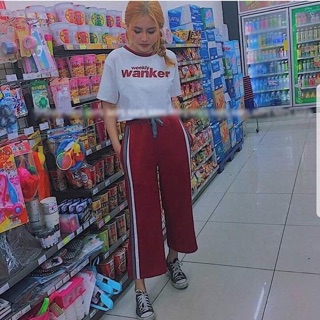 Áo Crop Top ưanker ( kèm anh thật )