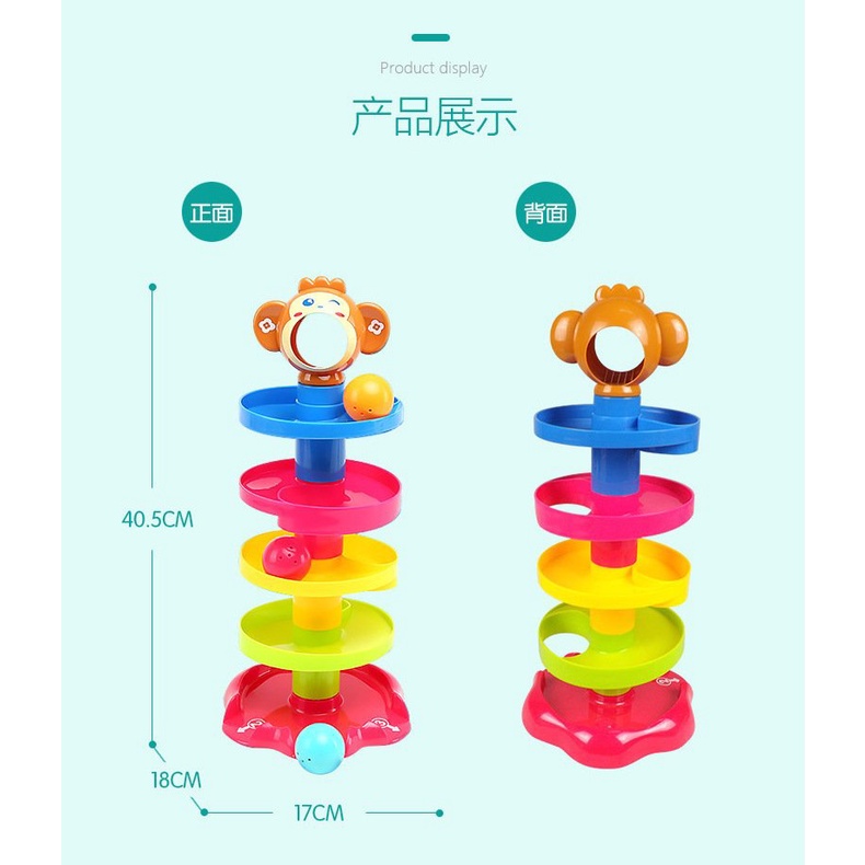 THẢ BÓNG BÉ YÊU_THÁP BÓNG LĂN