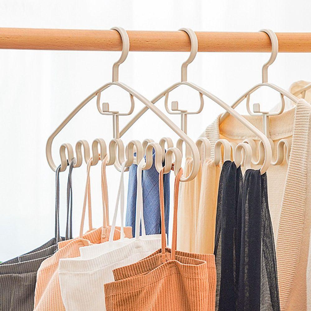YIYU 1 Móc Treo Quần Áo Bằng Nhựa PP Chống Trượt Tiện Dụng