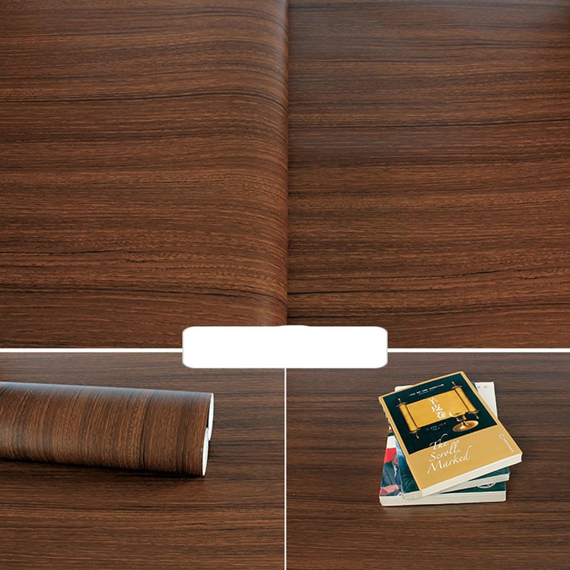 Cuộn 5M dán tường VÁN HẮC HỒ ĐÀO khổ rộng 45cm