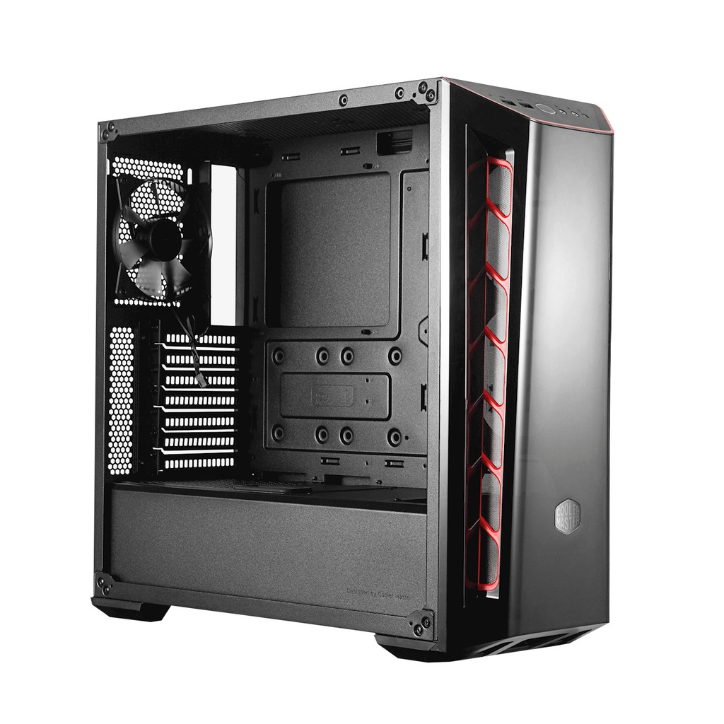 Vỏ Case Cooler Master MASTERBOX MB520 TG RED TRIM