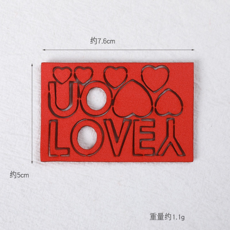 Set Phụ Kiện Trang Trí Bánh Kem Hình Cặp Đôi Lãng Mạn Mềm Mại