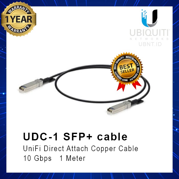 Cuộn Dây Cáp Đồng 10 Gbps Udc-1 Dài 1m