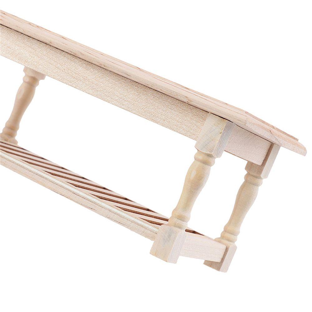 Mô Hình Bàn Gỗ Mini Trang Trí Nhà Cửa