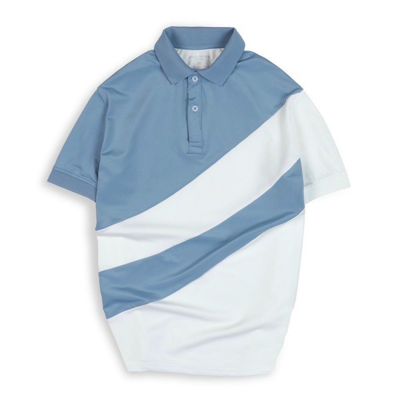 Áo Polo nam ngắn tay chất cotton cá sấu kẻ ngang, áo thun có cổ phối màu co dãn phong cách Hàn Quốc - T&amp;T