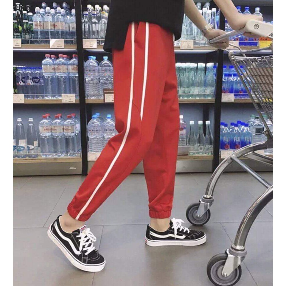 [Freeship] Quần joggers thời trang Angel sọc trẻ trung TP-955