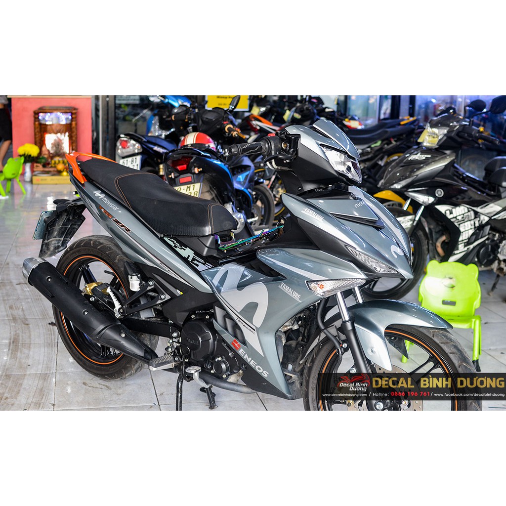Tem Trùm Exciter 150 🍀 FREESHIP 🍀 Xanh Xi Măng Đẹp Nhất