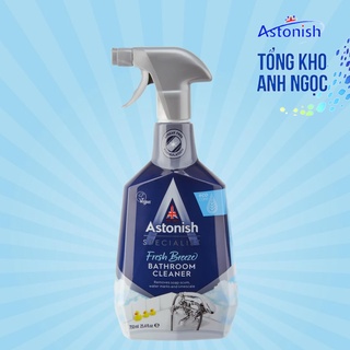 [ NHẬP UK ] Bình xịt tẩy rửa nhà tắm Astonish C6710 (750 ml) | Tẩy rửa an toàn sinh học đa năng của Anh Quốc