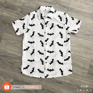 [Yeah1Shop]- Áo sơ mi hoạt hình Batman (M, L,XL) (SMHH)