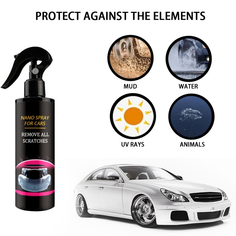 Dung Dịch Phủ Nano Lớp Sơn Đánh Bóng Xe Hơi Xe Máy