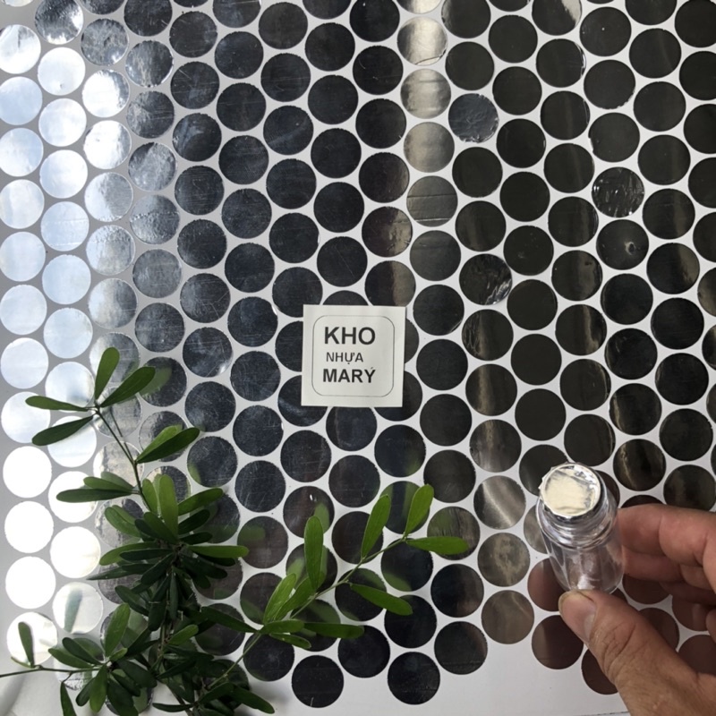 SET gồm Nhiều MÀNG Siu NHÔM  Phi 18 / 20 / 24 / 28 dùng niêm phong , chống tràn cho Chai hủ lọ nhựa, thủy tinh