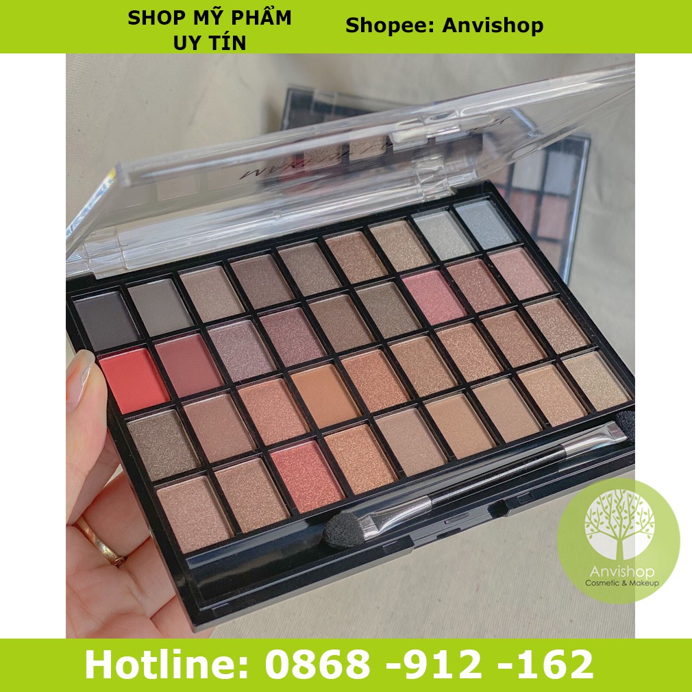 Phấn mắt 36 ô nội địa Nhật phấn mắt tone nude trầm Makeup Labosophy