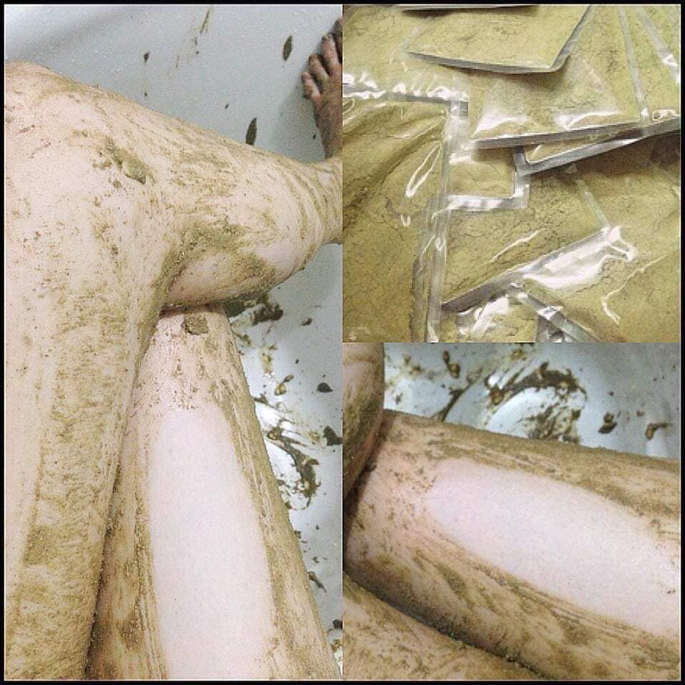 Gói 100g Bột Tắm Trắng thảo mộc THIÊN NHIÊN 100% HANDMADE