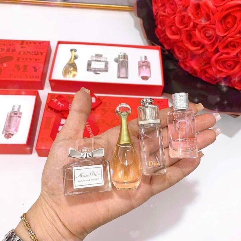 Set Dior Mini 4 chai mới (có chai Dior Joy)