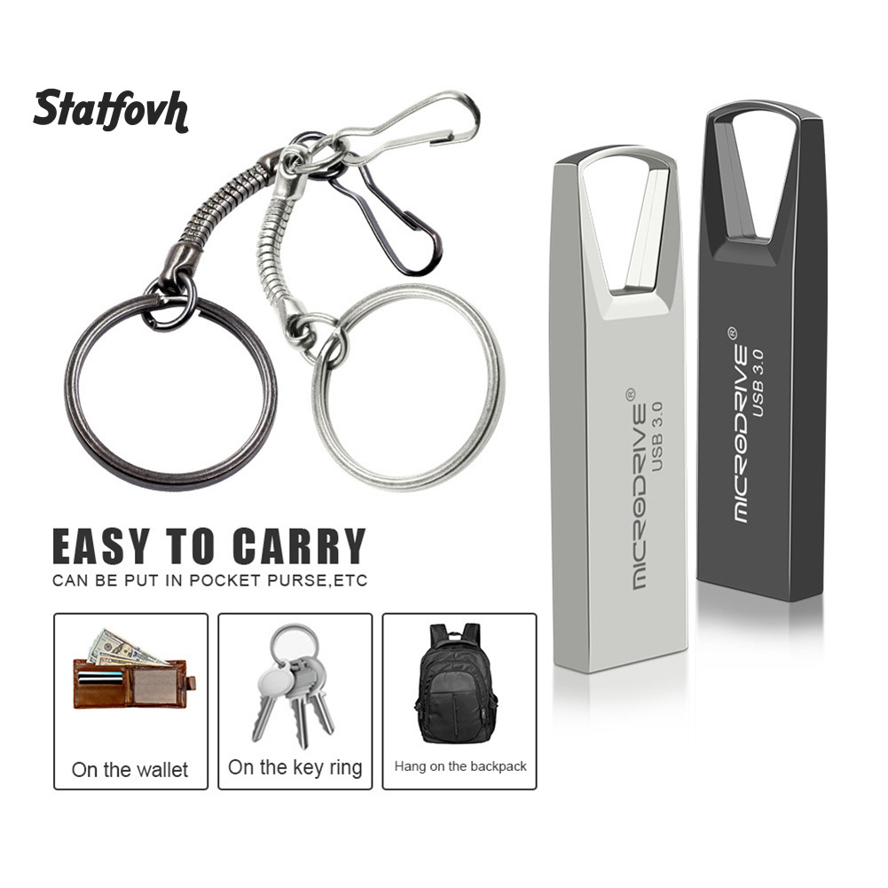 Ổ Đĩa Usb 3.0 1 / 2tb Có Móc Khóa Tiện Dụng Giá Đỡ | BigBuy360 - bigbuy360.vn
