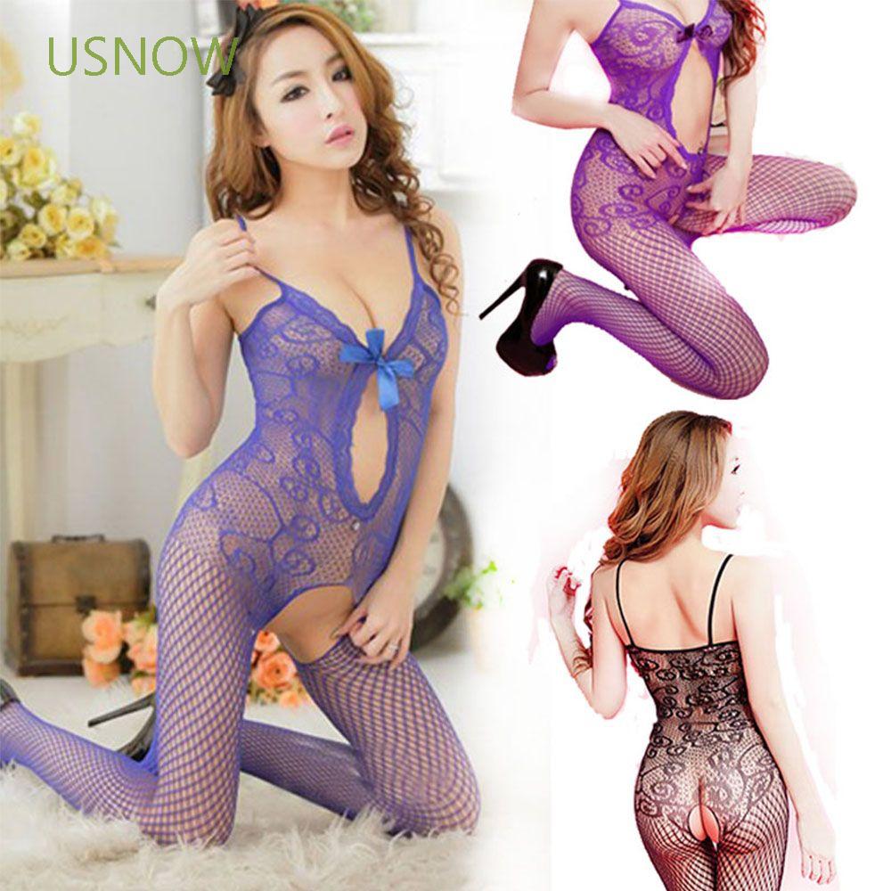 Đồ Lót Lưới Liền Thân Xuyên Thấu Gợi Cảm Cho Nữ