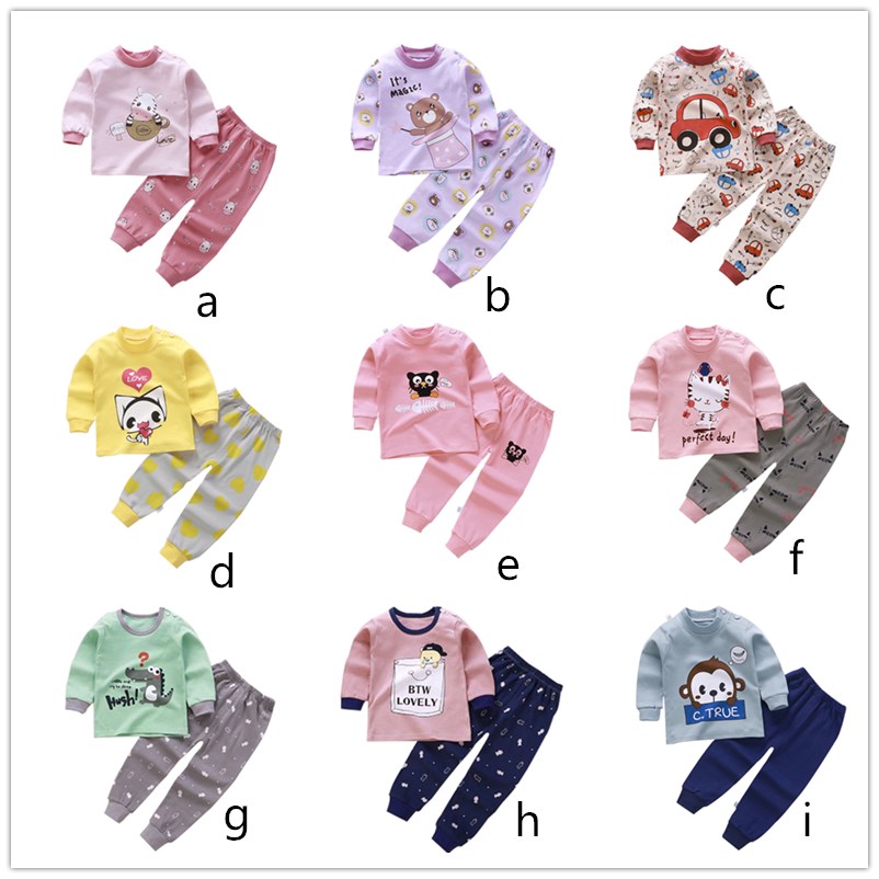 Bộ Pijama Dễ Thương Cho Bé Từ 0-5 Tuổi
