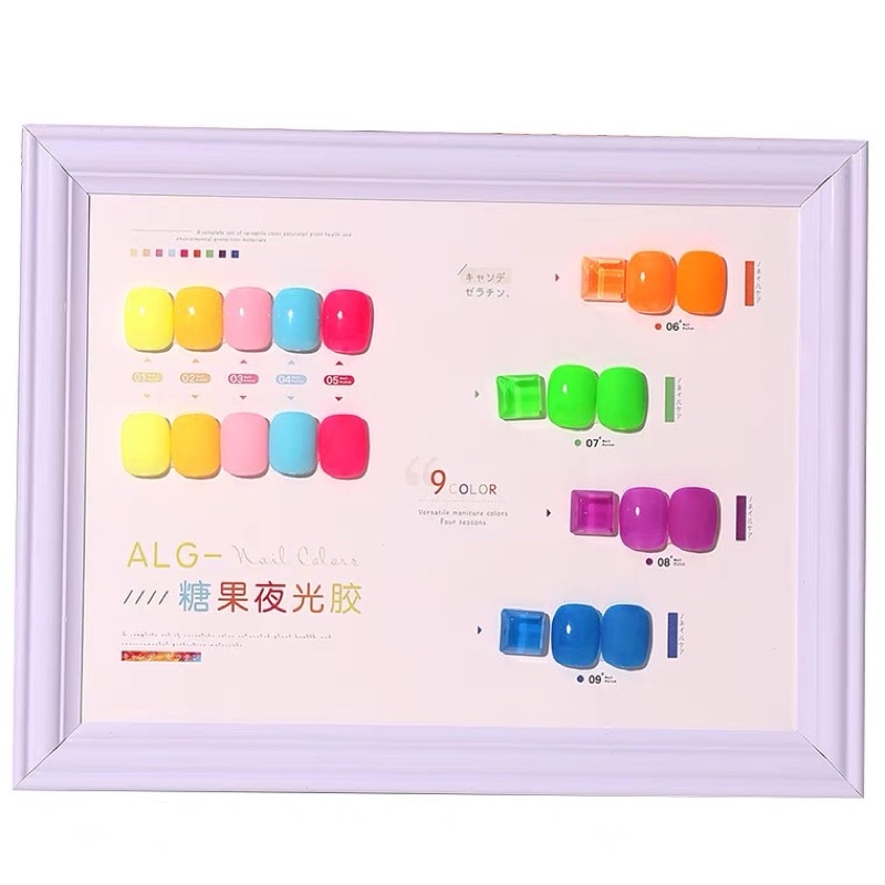 SƠN GEL AS MÀU NEON PHÁT SÁNG TRONG ĐÊM