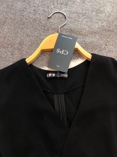 Áo sơ mi Peplum phối ren