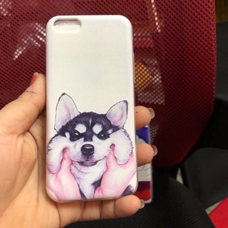 Ốp iphone 5C dẻo in hình kute