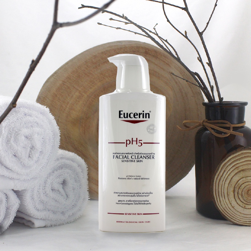 Sữa Rửa Mặt Eucerin Facial Cleanser PH5 Sensitive Skin Cho Da Nhạy Cảm Khô Thường - Thi Vũ