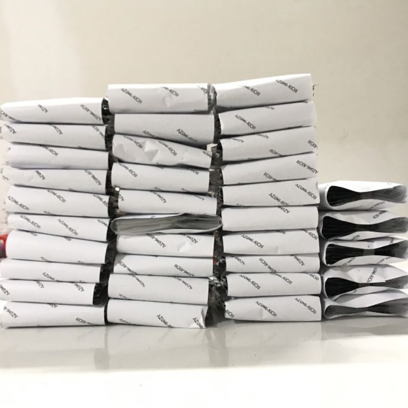 Khẩu trang vải size M màu đen BÁN SỈ Combo 100 cái Khẩu trang thời trang Unisex Nam Nữ chính hãng Azumikichi