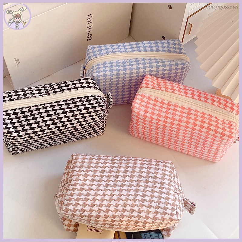 Túi Đựng Mỹ Phẩm Du Lịch Chất Liệu Cotton Cao Cấp Tiện Lợi Dễ Sử Dụng