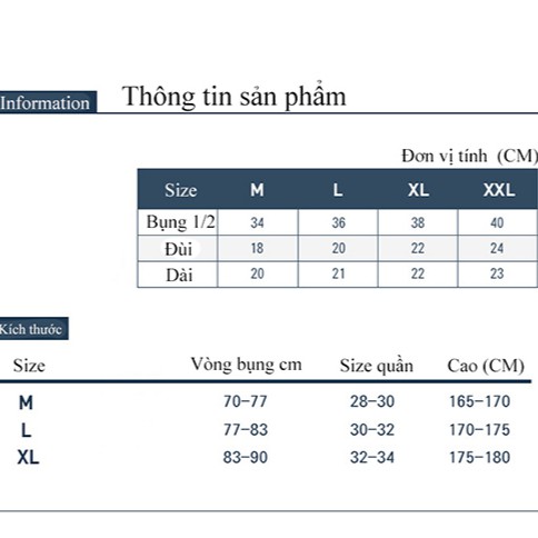 QUẦN BƠI NAM NGƯỜI LỚN DESMIIT QB 6016