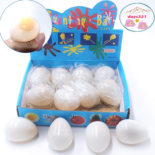 Quả Trứng Gà Trắng SQUIShYĐồ chơi GUDETAMA  trứng bóp trút giận cực ngộ nghĩnh mochi slime