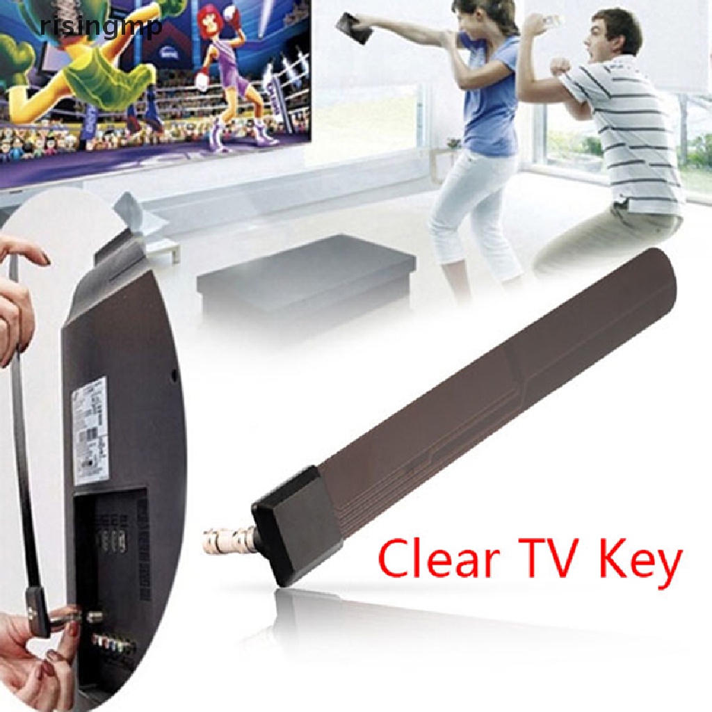 Ăng Ten TV Kỹ Thuật Số Trong Nhà mini 1080p HDTV 100 + HD TV ♨Trên đó