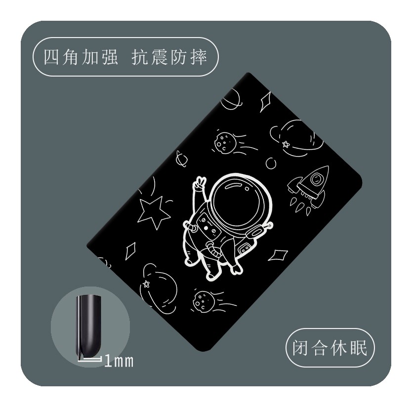 Bao Da Họa Tiết Phi Hành Gia Cho Apple Ipad Air Pro 9.7 10.5 11 10.2 "Inch Mini 1 / 2 / 3 / 4 / 5 | BigBuy360 - bigbuy360.vn