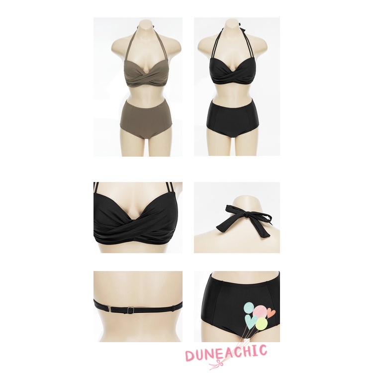 Bộ Đồ Bơi Lưng Cao Thời Trang Quyến Rũ Cho Nữ