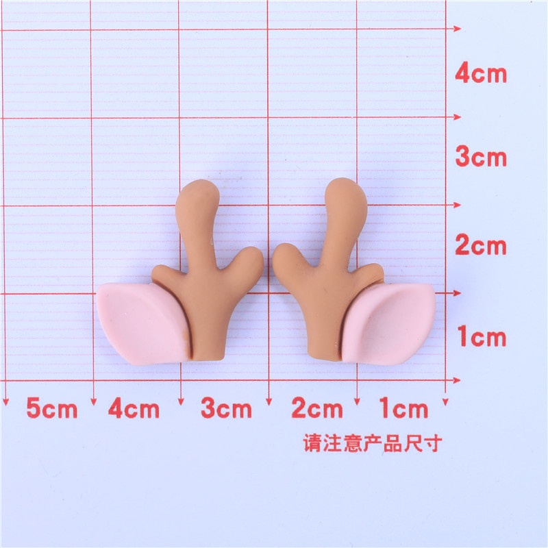 Bộ 10 Cặp Keo Dán Điện Thoại Hình Tai Mèo Thỏ Bằng Nhựa Epoxy Độc Đáo Diy