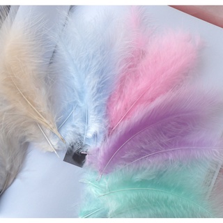 (FULL MÀU) Lông vũ mềm rũ nhiều màu trang trí tiệc, nhà cửa, chụp ảnh sản phẩm