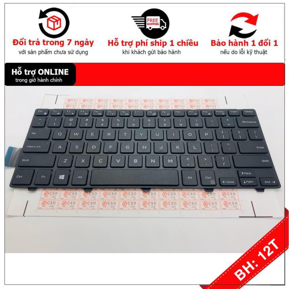 [BH12TH] Bàn phím Laptop Dell 14-3000 series 3441 3442 3443 3451 3445 3458 3451 5581 5471 Loại Zin Có Đèn LED Bàn Phím